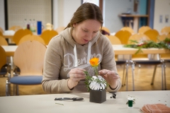bei der Arbeit